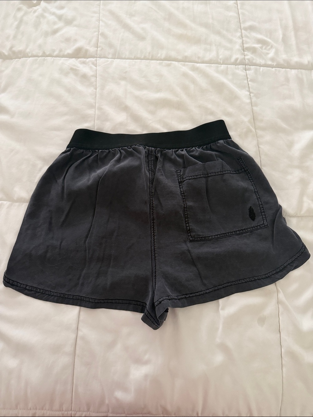 FP Movement by Free People Charcoal Black Athletic Shorts - Picture 2 of 2